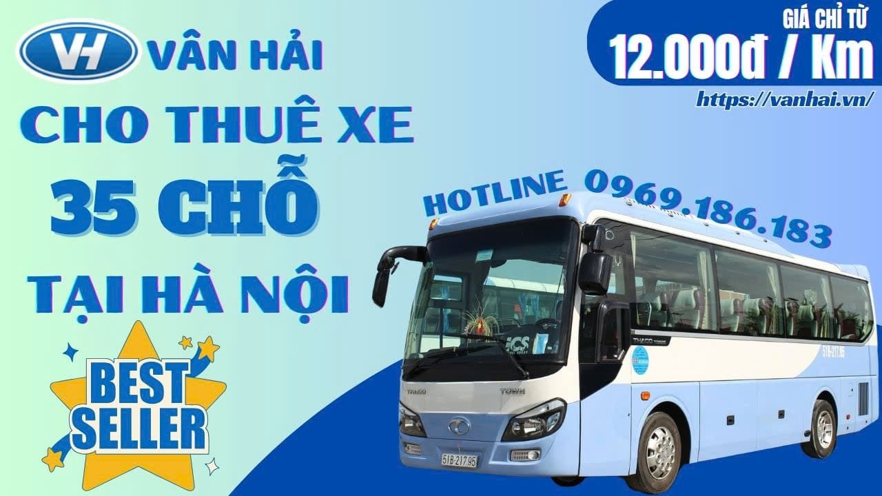 Dịch vụ cho thuê xe 35 chỗ tại Hà Nội uy tín