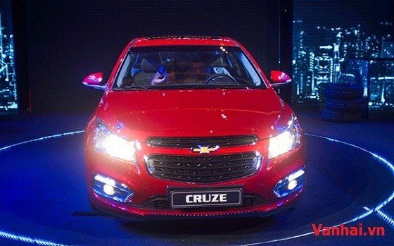 Chevrolet trình làng sendan Cruzw 2015 có giá từ 572 triệu tại Việt Nam