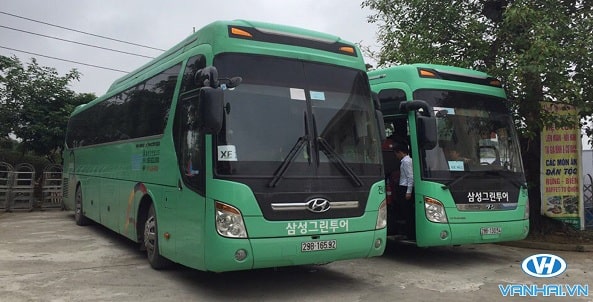 Dịch vụ cho thuê xe 35 chỗ đi chụp kỷ yếu giá rẻ tại Hà Nội