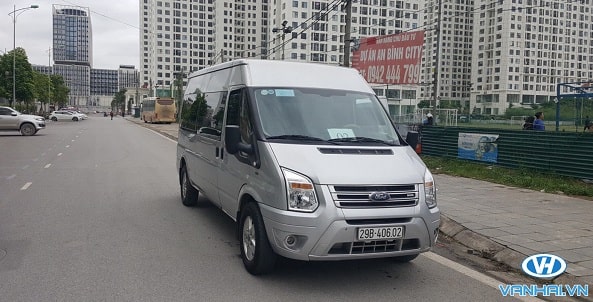 Các mẫu xe 16 chỗ hiện đại của công ty Vân Hải