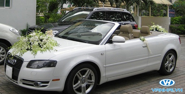Mẫu xe cưới Audi cao cấp đang được nhiều cặp đôi lựa chọn