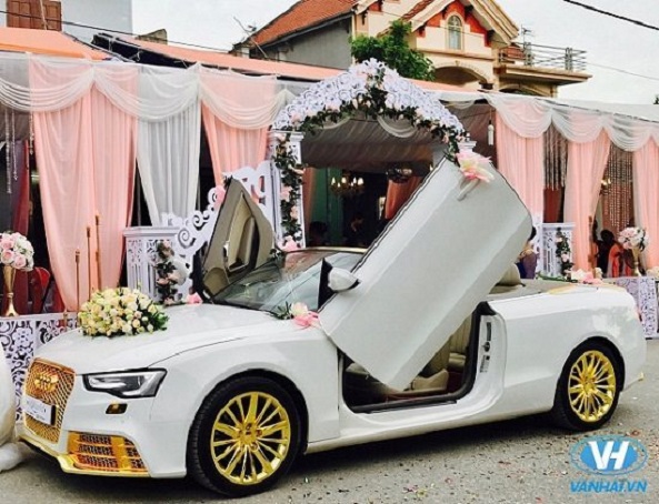 Xe cưới hiện đại mà Vân Hải cung cấp đến cho khách hàng