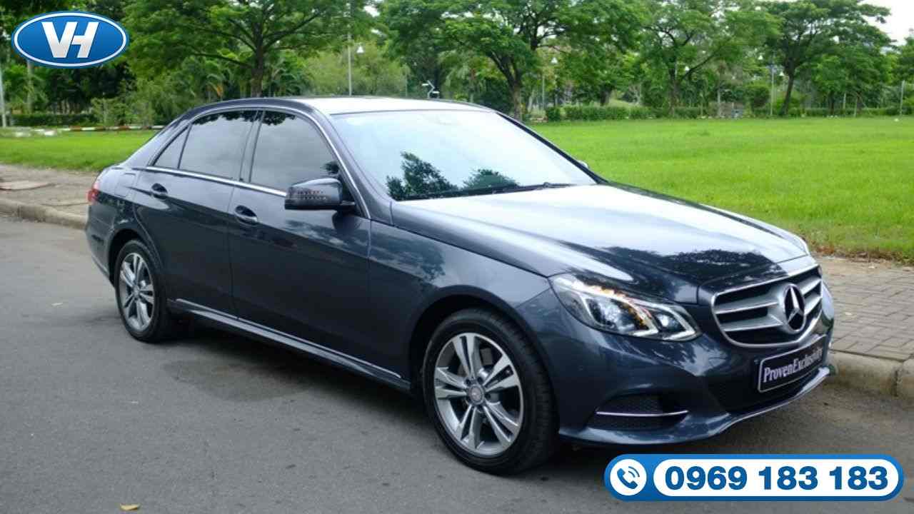 Đa dạng các dịch vụ cho thuê xe du lịch 4 chỗ Mercedes E250