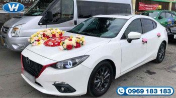 Cho thuê xe cưới Mazda tại Hà Nội