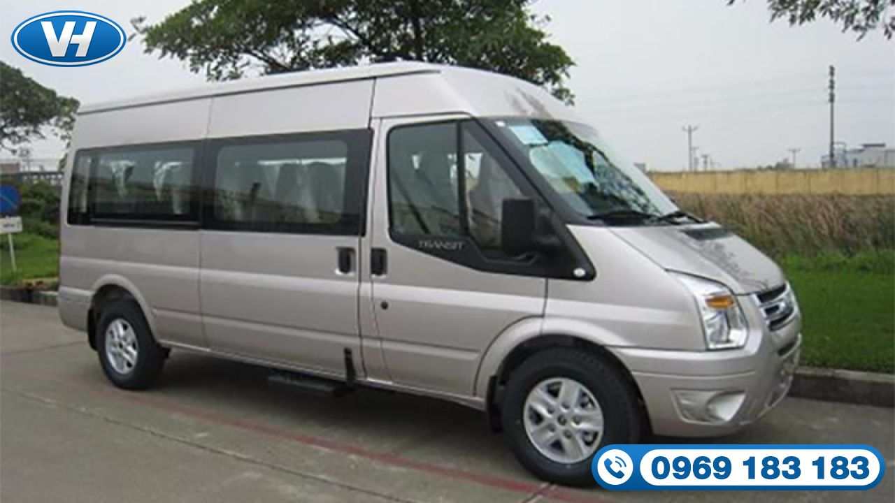 Vân Hải cho thuê xe ô tô 16 chỗ Ford Transit 2021 chất lượng