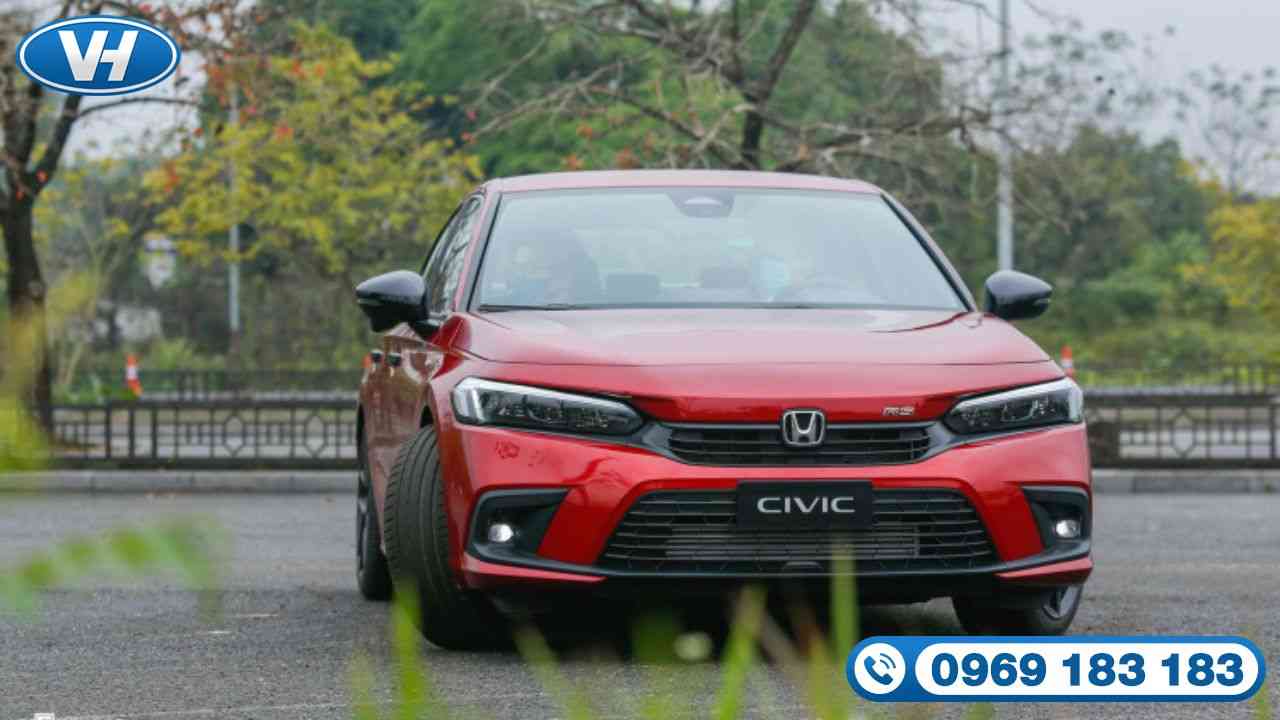 Thiết kế ấn tượng của dòng xe 4 chỗ Honda Civic