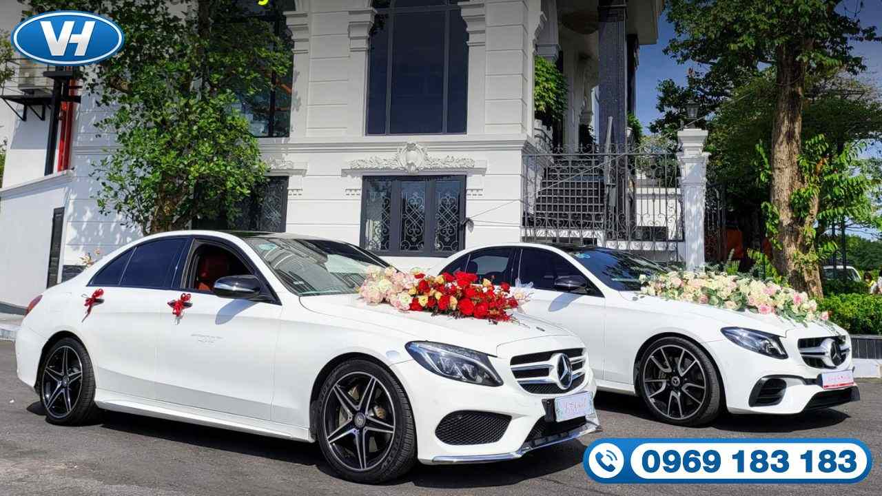 Dịch vụ cho thuê xe cưới Mercedes C300 uy tín