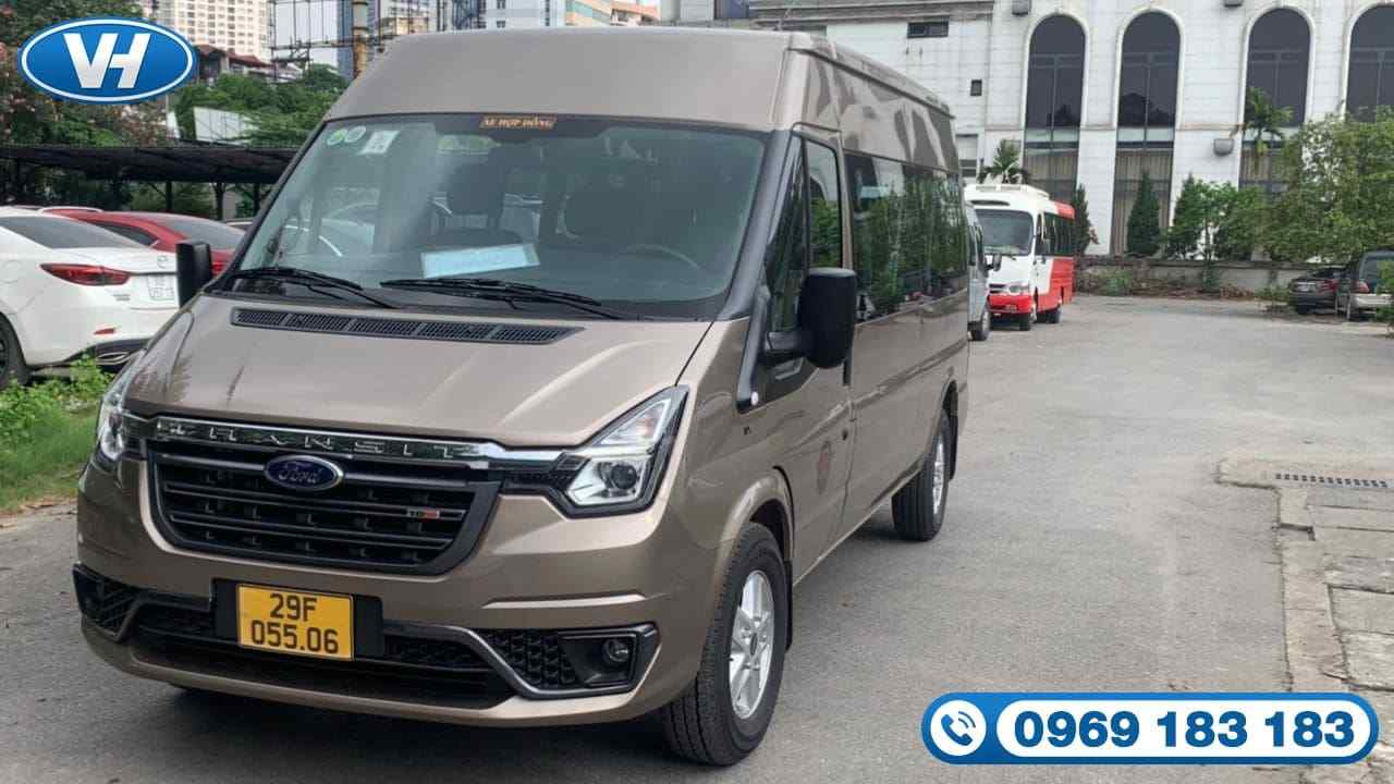 Bảng giá thuê xe 16 chỗ Ford Transit 2021 cực kỳ ưu đãi