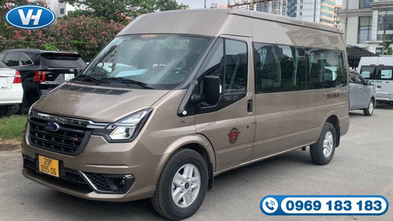 Bảng báo giá thuê xe Ford Transit 2023 ưu đãi