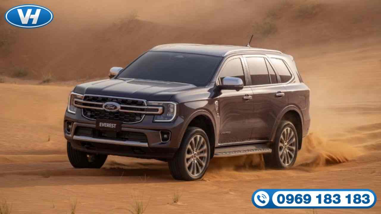 Vân Hải cung cấp dịch vụ cho thuê xe 7 chỗ Ford Everest uy tín