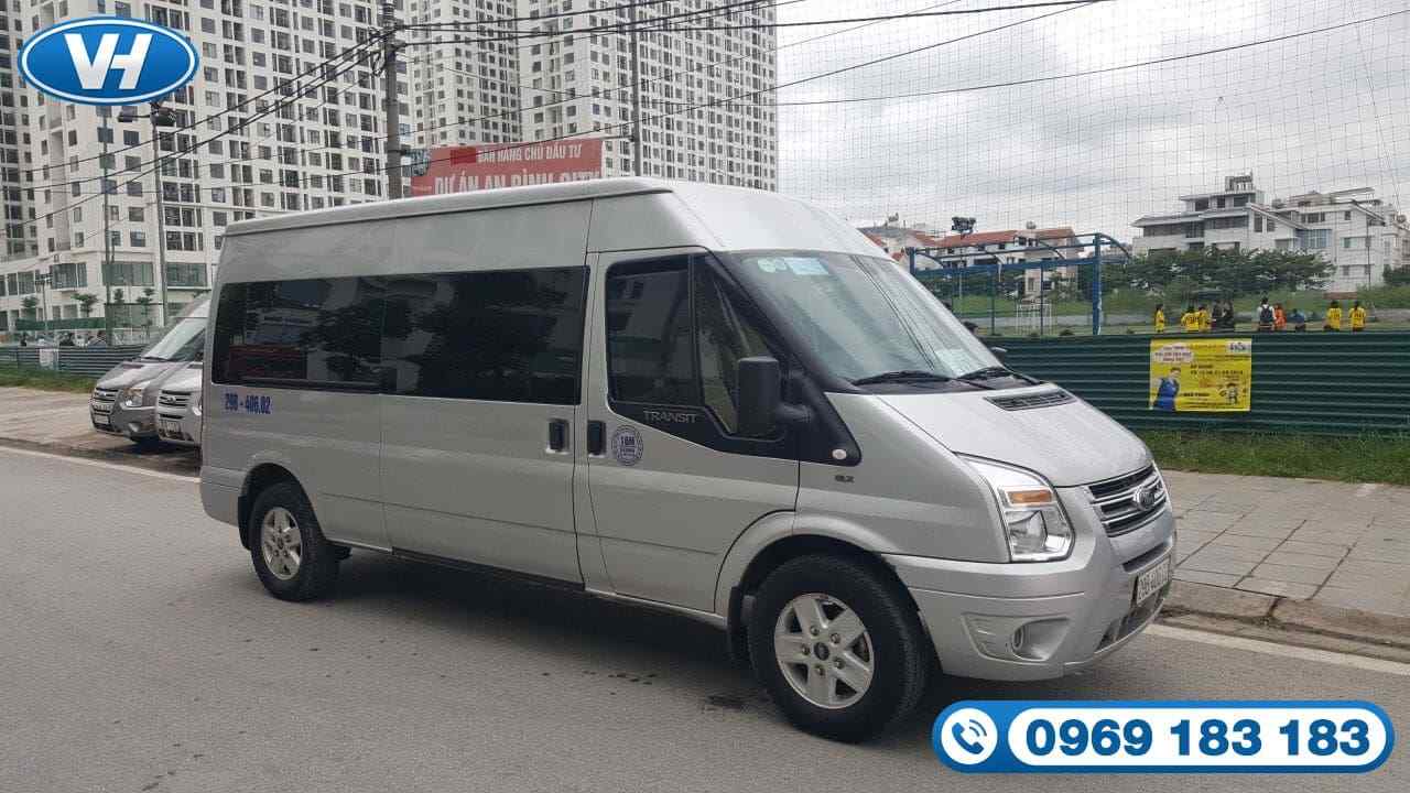 Bảng giá cho thuê xe 16 chỗ Ford Transit cạnh tranh