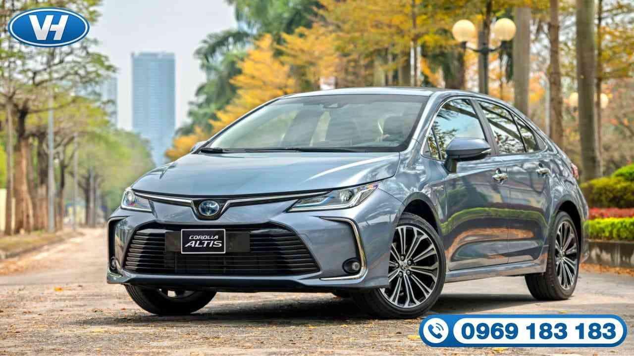 Mẫu ô tô Toyota Corolla Altis sở hữu thiết kế sang trọng