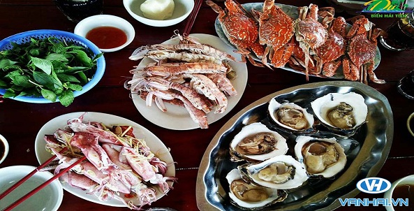 Thưởng thức những món hải sản hấp dẫn ở Quất Lâm