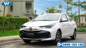 Cho thuê xe du lịch 4 chỗ Toyota Vios 2024 tại Hà Nội