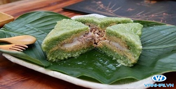 Bánh chưng Bờ Đậu là một món ngon của Thái Nguyên