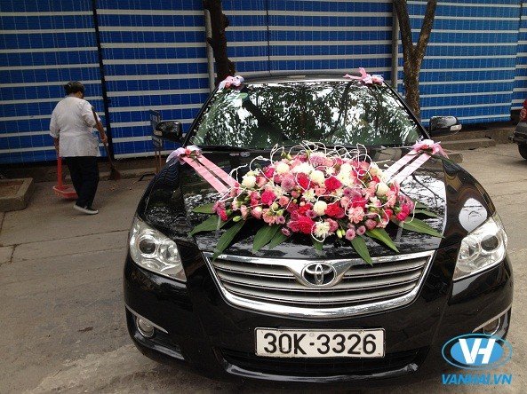 Dịch vụ cho thuê xe hoa ngày cưới rẻ nhất Hà Nội của Vân Hải