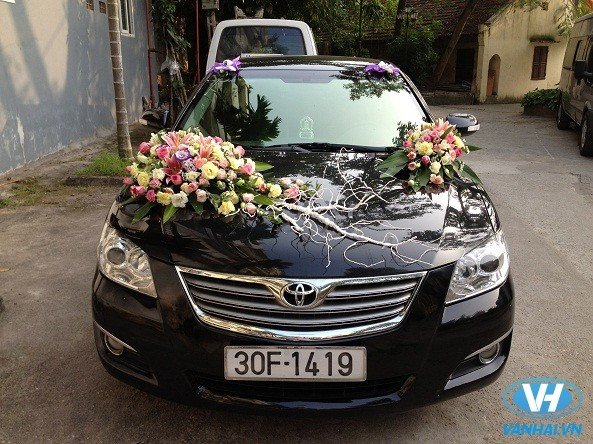 Xe hoa đám cưới đẹp nhất Hà Nội của công ty Vân Hải