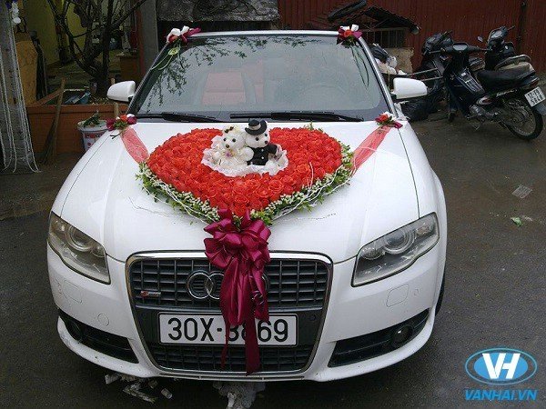 Xe hoa cưới của công ty Vân Hải 