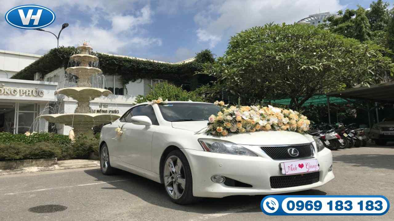 Bảng giá cho thuê xe cưới Lexus cạnh tranh