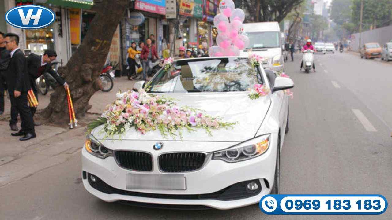 Dịch vụ cho thuê xe cưới BMW đang được ưa chuộng