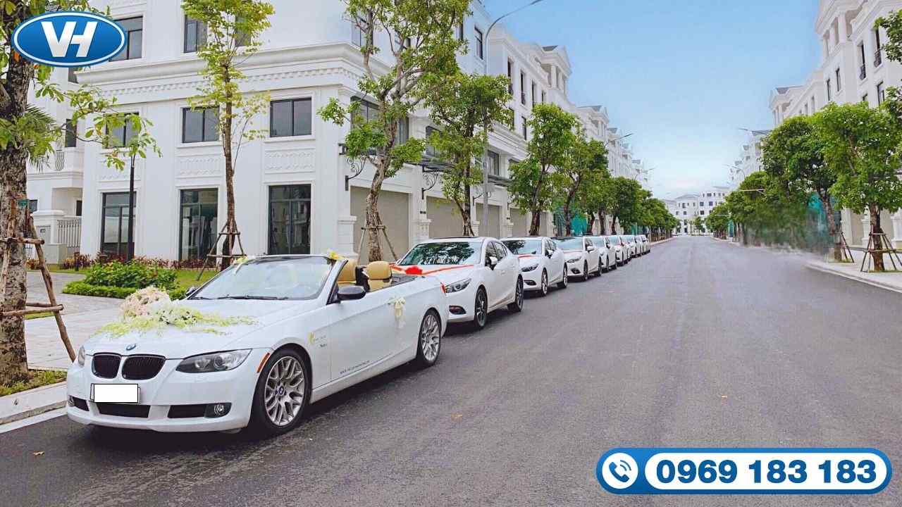 Dịch vụ cho thuê xe cưới BMW đem đến hành trình viên mãn