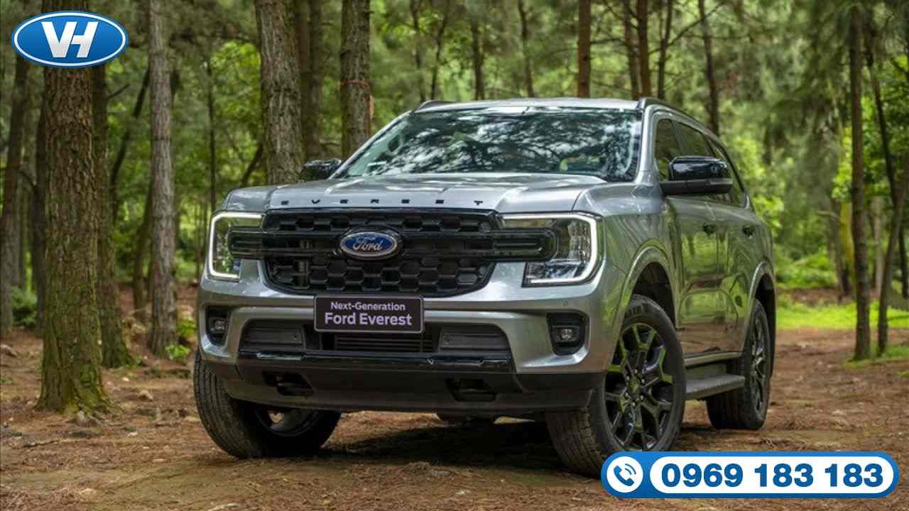 Dịch vụ cho thuê xe Ford Everest cung cấp dàn xe hiện đại