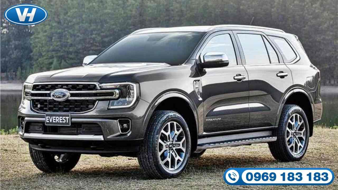 Thiết kế của xe cưới 7 chỗ Ford Everest thu hút ánh nhìn