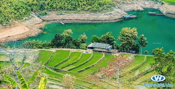 Khung cảnh mộc mạc của Quỳnh Nhai