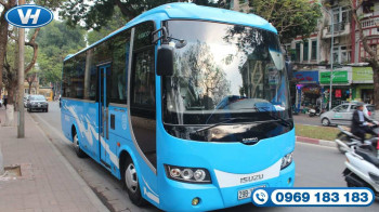 Địa chỉ cho thuê xe 35 chỗ Samco giá rẻ uy tín nhất tại phường Cầu Giấy