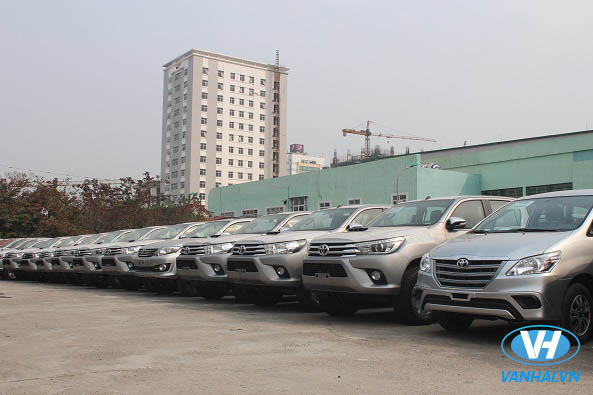 Dịch vụ cho thuê xe theo tháng tại công ty Vân Hải