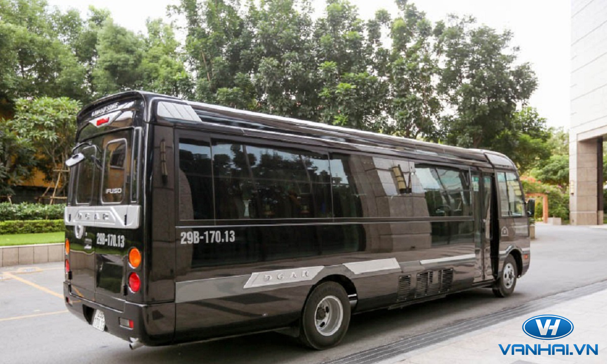 Cho thuê xe fuso rosa dcar limousine 19 chỗ tại Vân Hải 