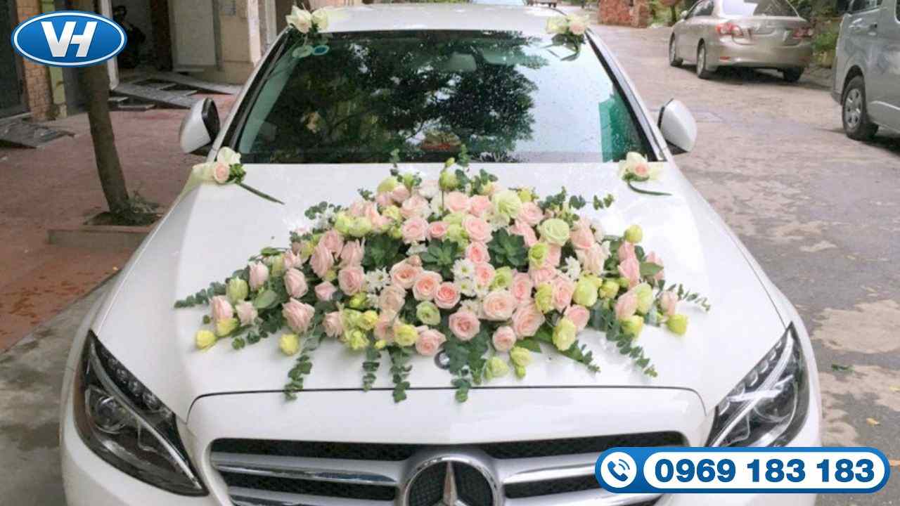 Vân Hải cho thuê xe cưới Mercedes hiện đại, giá rẻ mùa cưới 2019