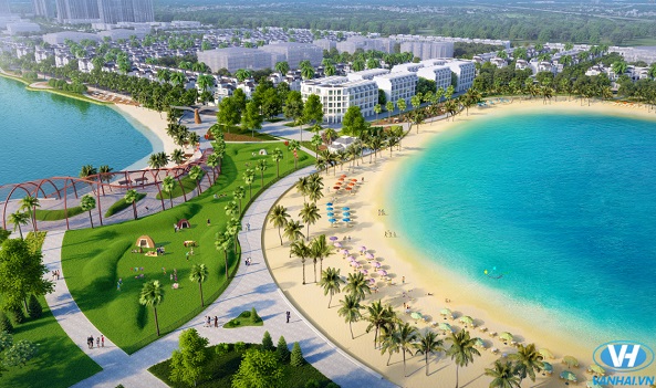 Bãi biển nhân tạo Vinhomes Ocean Park Hà Nội