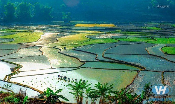Phong cảnh Lai Châu hiện lên đầy sự tươi đẹp