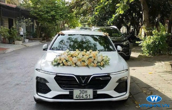 Dịch vụ cho thuê xe cưới VinFast Lux A2.0 tại Hà Nội