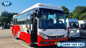 Báo giá cho thuê xe 35 chỗ giá thành ưu đãi huyện Ba Vì