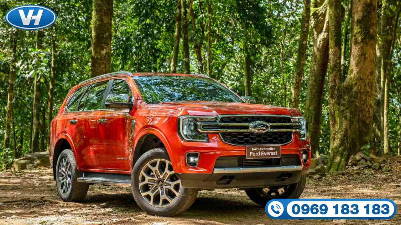 Bảng giá cho thuê xe 7 chỗ Ford Everest cạnh tranh tại Phúc Thọ