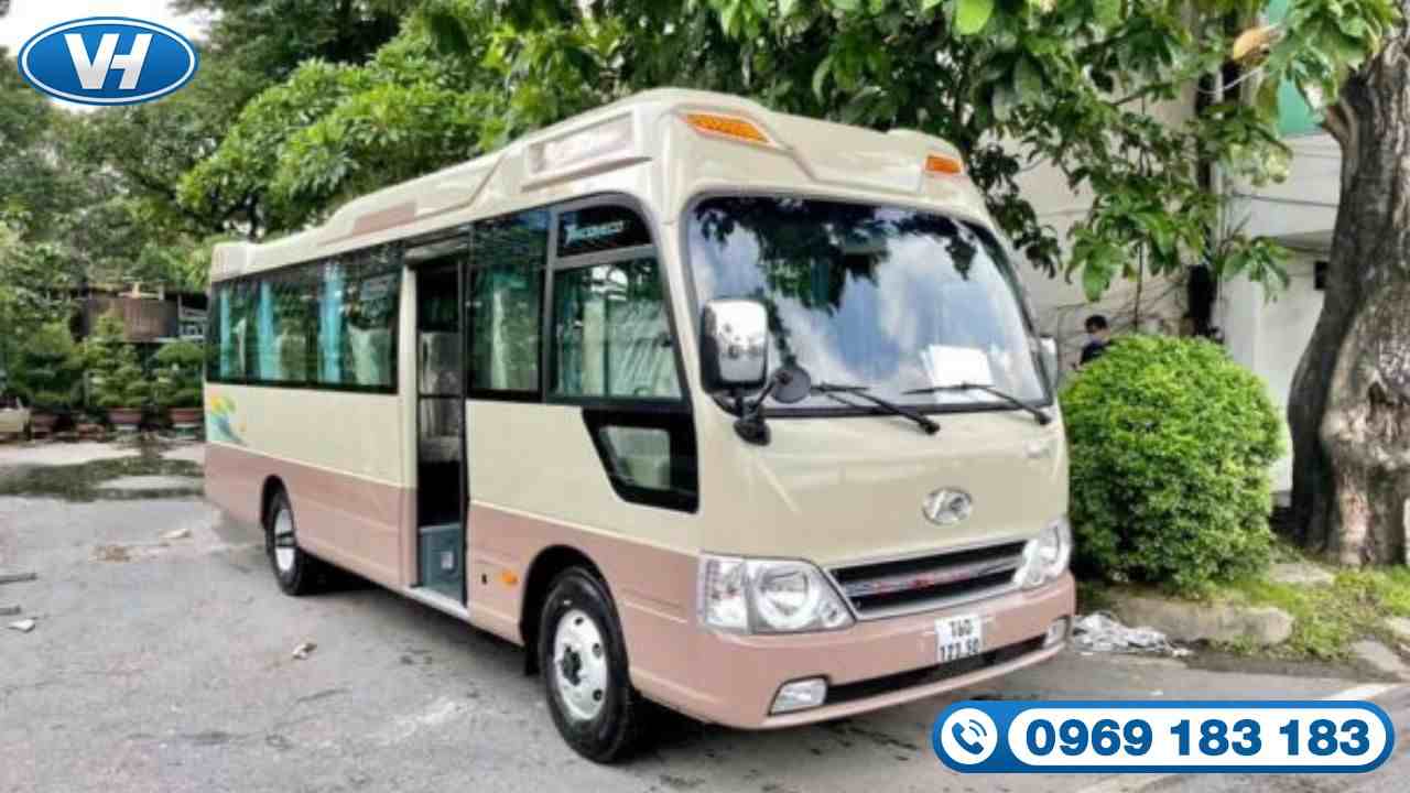 Báo giá cho thuê xe 29 chỗ Hyundai County New cực kỳ phải chăng