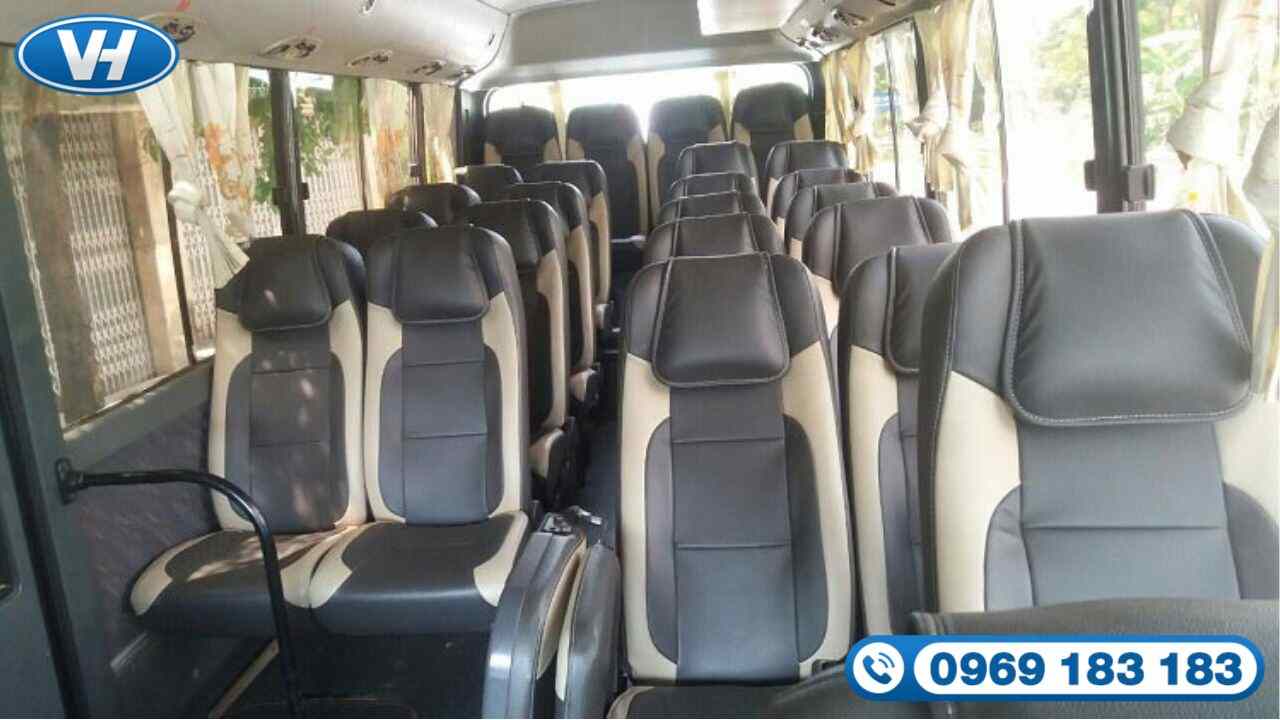 Vân Hải cho thuê xe 29 chỗ chất lượng tốt