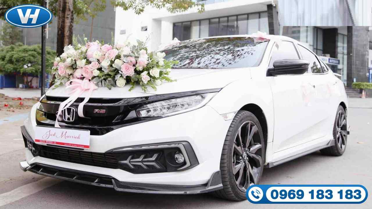 Mẫu xe cưới sang trọng để lại điểm nhấn đặc biệt