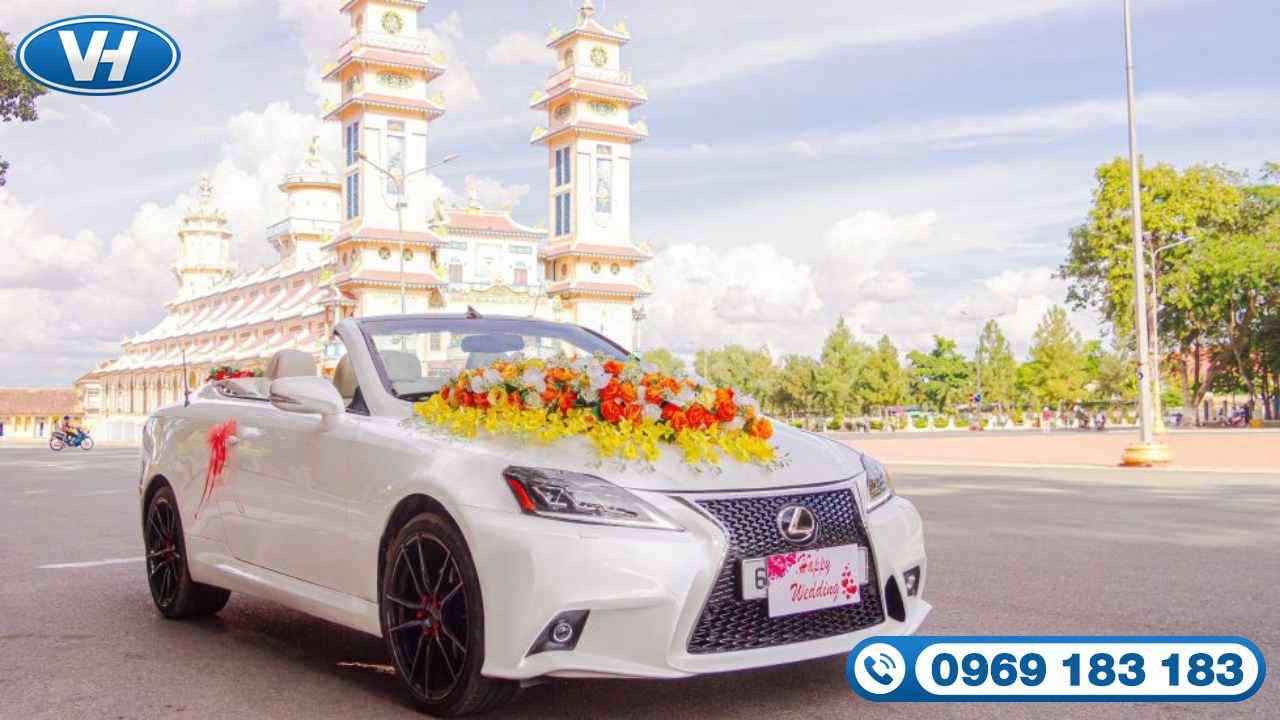 Nhu cầu thuê xe hoa đám cưới ngày càng tăng cao