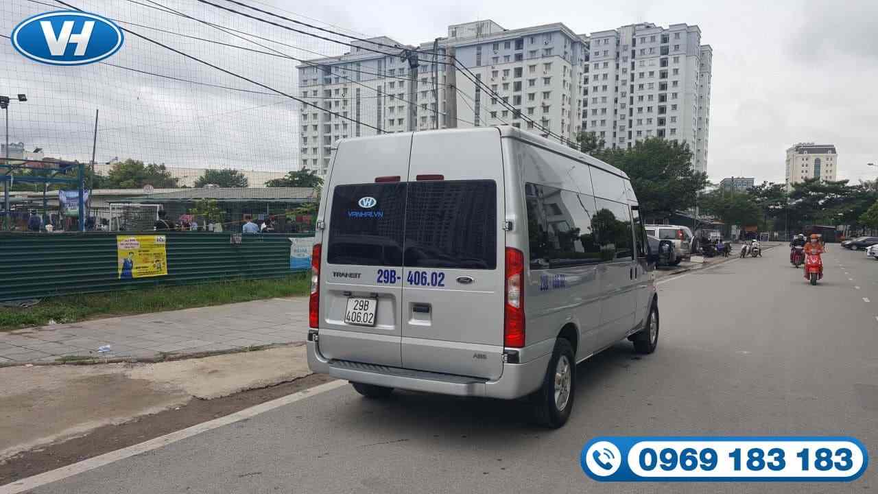 Mức giá thuê xe ô tô 16 chỗ của Vân Hải luôn cạnh tranh