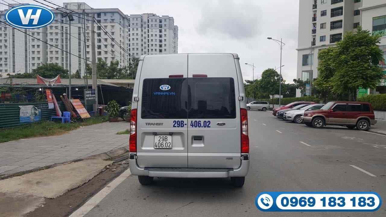 Nhà xe Vân Hải cung cấp dịch vụ chất lượng