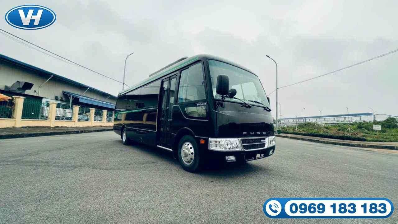 Thuê xe Vân Hải được sử dụng dàn xe 29 chỗ hiện đại