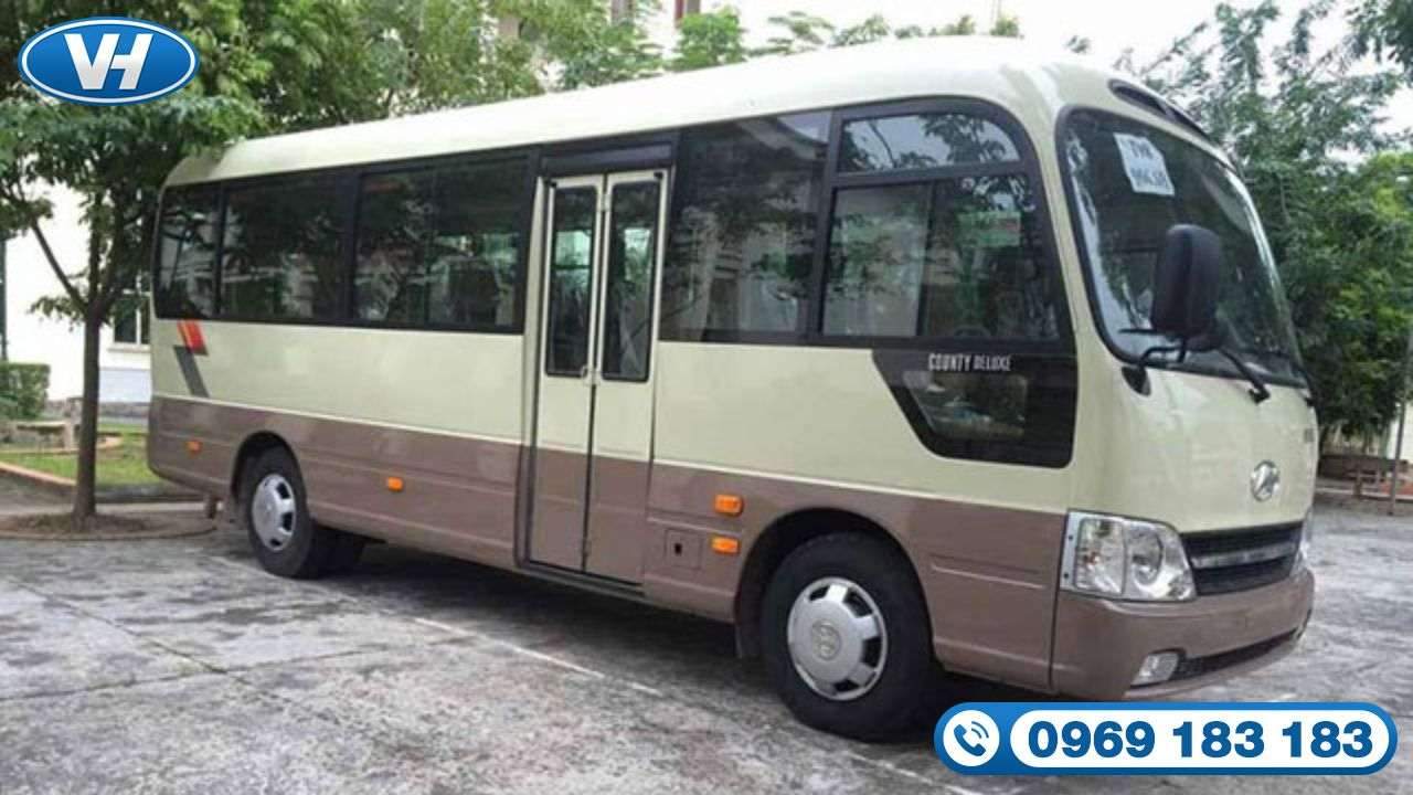 Bảng giá thuê xe 29 chỗ tại Vân Hải đảm bảo ưu đãi