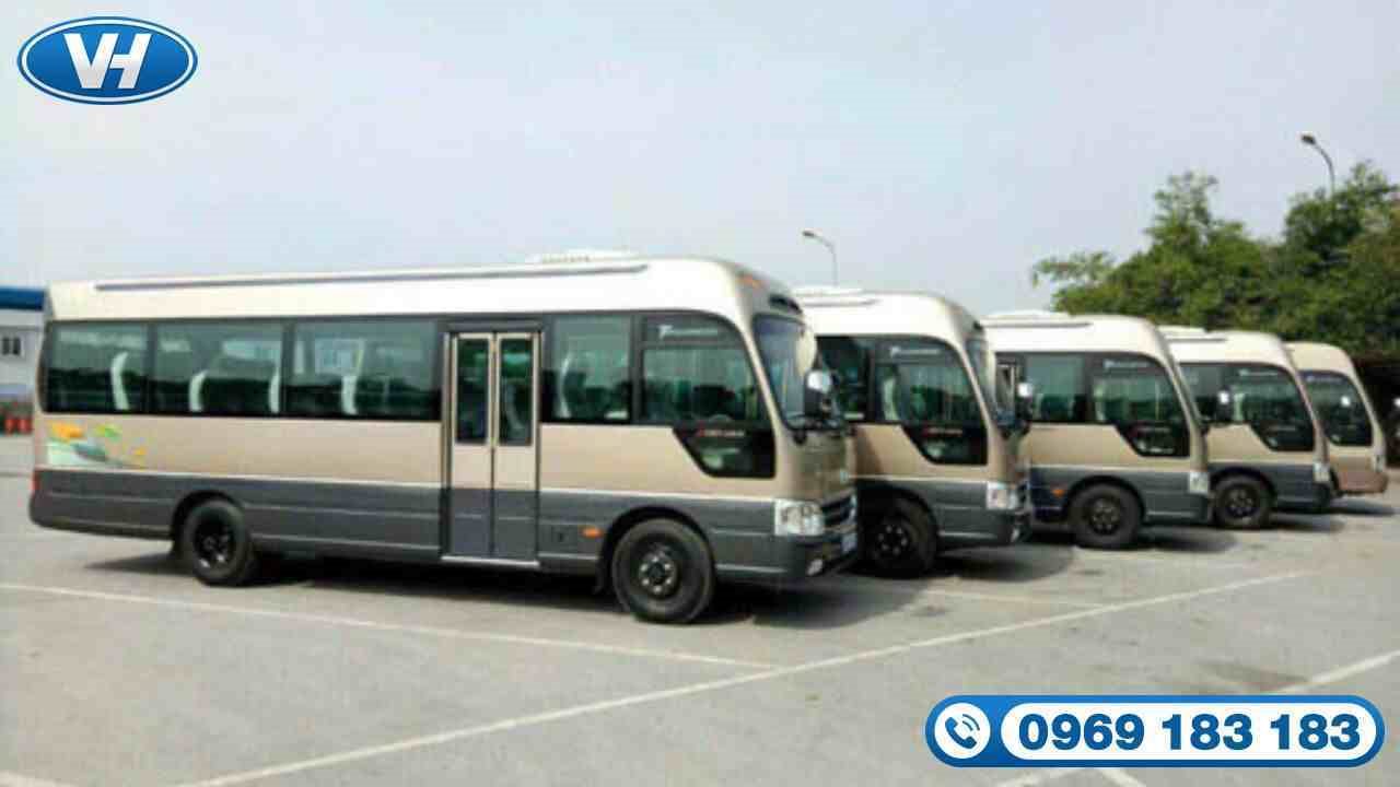 Báo giá thuê xe 29 chỗ đảm bảo ưu đãi nhất