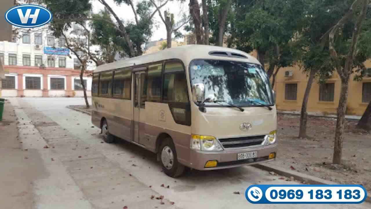 Thuê xe ô tô 29 chỗ giúp hành trình đến Thiên Cầm nhanh chóng
