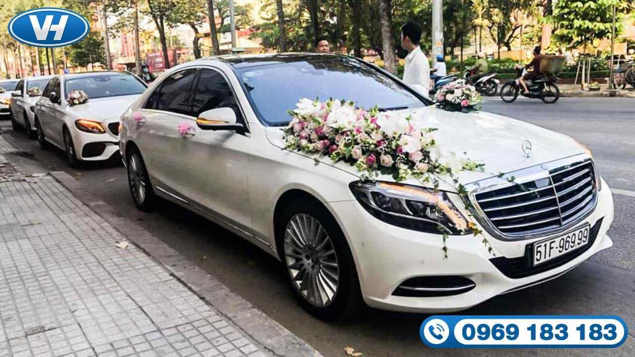 Xe cưới sang trọng giúp ngày trọng đại thêm trọn vẹn