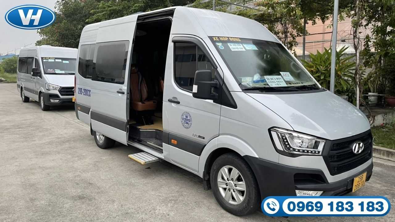 Không gian xe thuận tiện cho hành khách và hành lý Không gian xe rộng rãi, thuận tiện cho hành khách