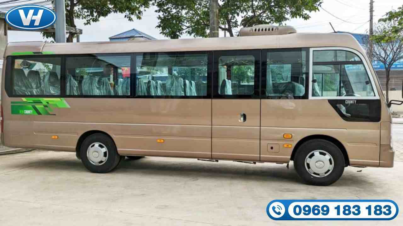 Không gian rộng rãi giúp cả đoàn nghỉ ngơi thoải mái